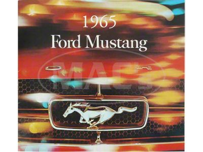 1965 Mustang Sales Brochure