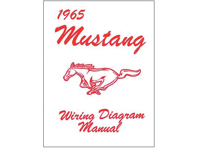 1965 Mustang Wiring Diagram, 8 Pages with 9 Illustrations