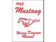 1965 Mustang Wiring Diagram, 8 Pages with 9 Illustrations