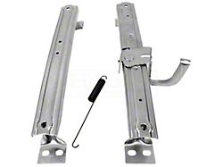 Left Bucket Seat Tracks (65-67 Chevy II)