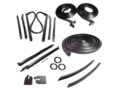 1965 Skylark/GS Master Weatherstrip Kit for 2-Door Hardtops