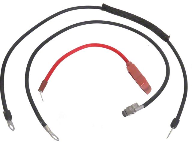 1966-1967 Battery Cable Set -Ford Fairlane