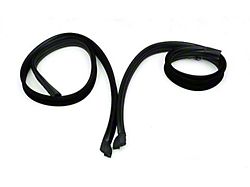 Glass Run Channel, Front Door, 2-Door Cou (66-67 Chevelle; 66-67 Malibu)