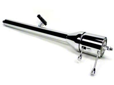 1966 1967 Chevelle Ididit Steering Column, Tilt, Floor Shift, Polished