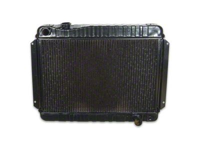 1966-1967 Chevelle Radiator, Brass / Copper 4 Row, Automatic Transmission