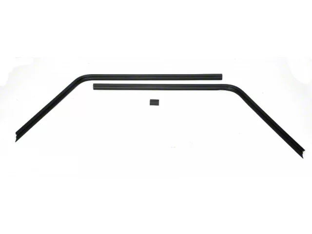 67 Chevelle Rear Window Ecklers Rear Window Trim, Interior, 2-Door Hard Top (66-67 Chevelle; 66 ...