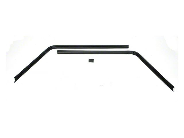 1966-1967 Chevelle Rear Window Trim, Interior, 2-Door Hard Top