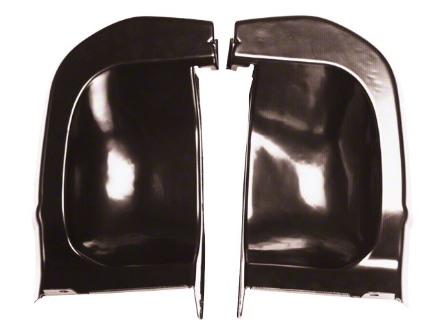 1966-1967 Chevy II / Nova Headlamp Filler Panels,Pair