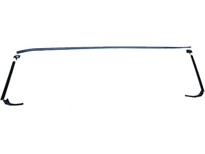 2-Door Hardtop Rear Window Molding Set (66-67 Chevy II)