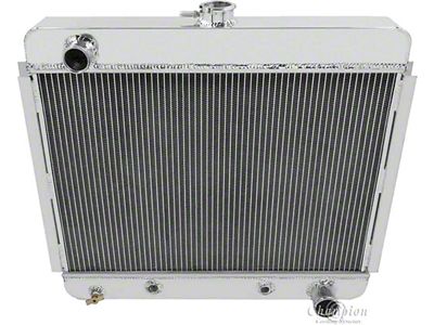 1966-1967 Chevy Nova Champion Aluminum Radiator, Two Row, V8