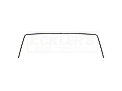 1966-1967 Chevy Nova Sedan Windshield Trim, Rear