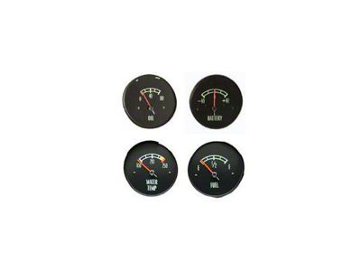 Gauge Kit,Corvette,80psi,66-67