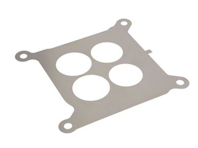 Carburetor Base Baffle Plate, 1966-1967