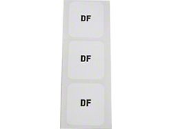 Cooling Fan Shroud Decal With 427ci (66-67 Corvette C2)