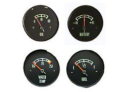 Dash Cluster Gauge Set 80 Lb. Oil , 1966-1967