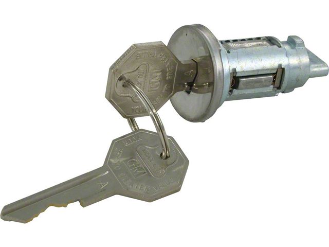 Ignition Lock, With Key, 1966-1967