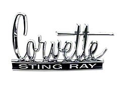 1966-1967 Corvette Metal Sign Stingray