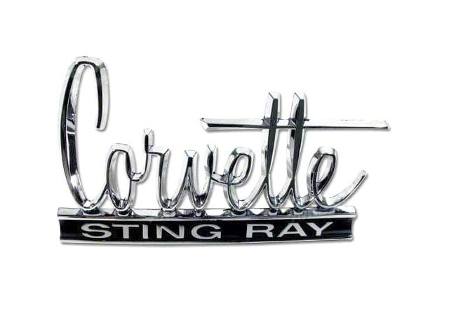 1966-1967 Corvette Metal Sign Stingray