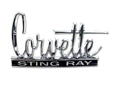 1966-1967 Corvette Metal Sign Stingray