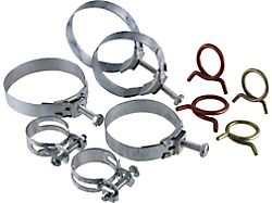 Radiator/Heater Hose Clamp Kit,w/427ci &W/out AC,66-67 