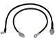1966-1967 Corvette Spring Ring Battery Cables Big Block For Cars Without Air Conditioning