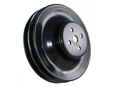 1966-1967 Corvette Water Pump Pulley 2 Groove For Cars With 427ci And Without Air Conditioning