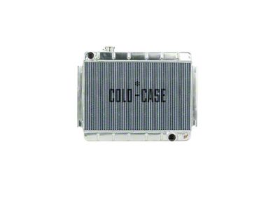 1966-1967 El Camino Cold Case Performance Aluminum Radiator, Big 2 Row, Manual Transmission