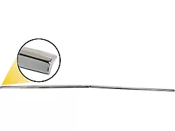 1966-1967 Fairlane And 1967 Ranchero Bright Aluminum Hood Molding