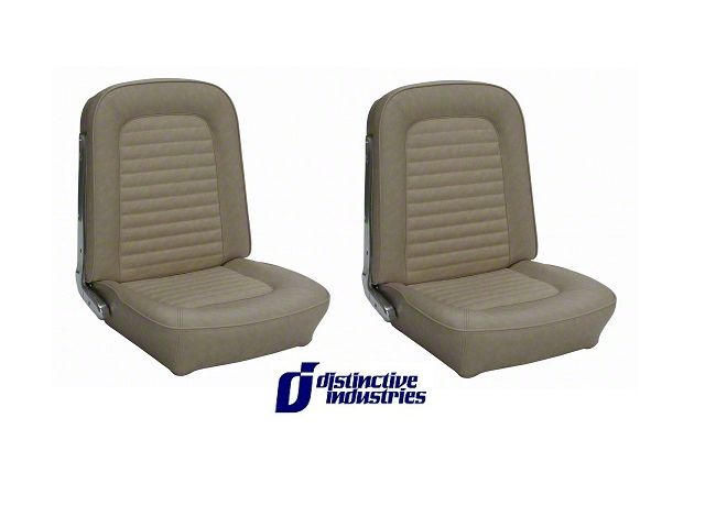 1966-1967 Ford Bronco Front Seat Cover Set Buckets Touring