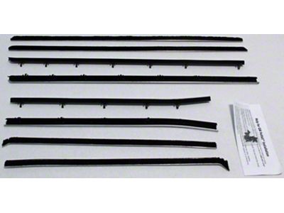 1966-1967 GTO & LeMans Hardtop Window Felt Kit - Replacement Style