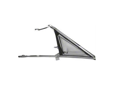 1966-1967 Lemans / GTO Vent Window Assembly, 2-DR Coupe, Clear, RH