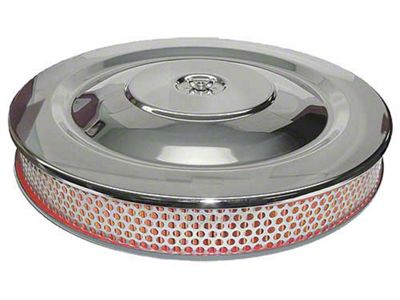 1966-1967 Mustang 14 Chrome Air Cleaner Assembly