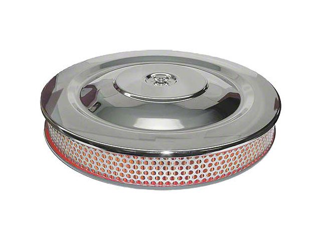 1966-1967 Mustang 14 Chrome Air Cleaner Assembly