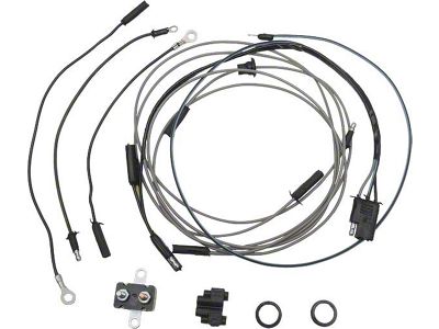 1966-1967 Mustang Complete Under-Dash Fog Light Wiring Kit