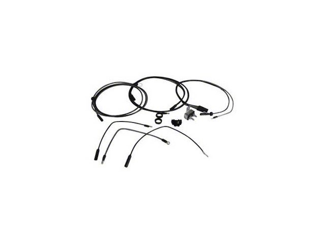 1966-1967 Mustang Fog Light Feed Wires, Gray