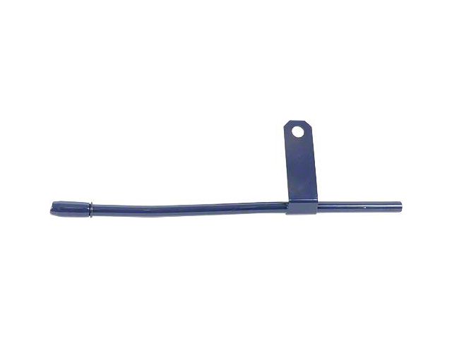 1966-1967 Mustang Oil Dipstick Tube with Ford Blue Finish, 289 V8
