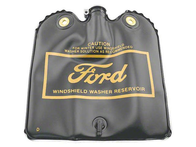 1966-1967 Mustang Rubberized Vinyl Windshield Washer Bag with Cap