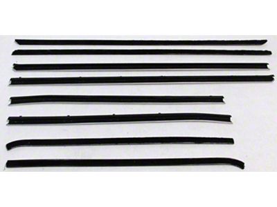 1966-1967 Skylark 2 Door Sedan Window Felt Kit - Replacement Style