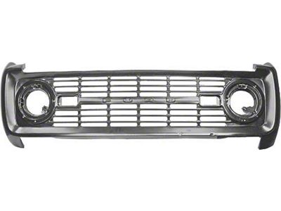 1966-1968 Bronco Grille Assembly - Smooth