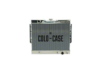 1966-1968 Chevy Impala Cold Case Performance Aluminum Radiator, Big 2 Row, With Fabricated Tanks