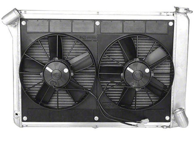 1966-1968 Corvette Radiator And Fan Module System Big Block With Automatic Transmission