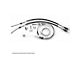 1966-1968 Chevy-GMC Truck Parking Brake Cable Set, TH400, Longbed With Coil Springs, Stainless Steel