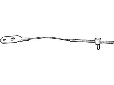 1966-1969 Automatic Transmission Kick Down Cable - C4 Transmission - Fairlane & Torino