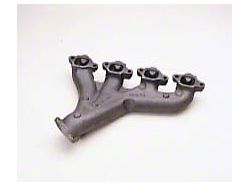 Exhaust Manifold Left Without A.I.R. Holes (66-69 Corvette C2 & C3)