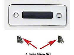 CA Screws, Headrest Bezel, 1966-1969 