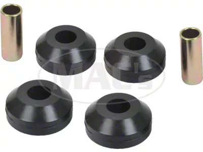 Strut Rod Bushing Set, Polyurethane, 1966-73