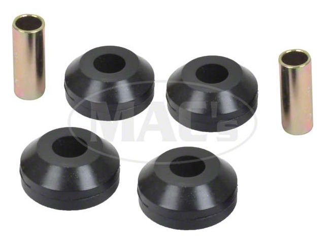 Strut Rod Bushing Set, Polyurethane, 1966-73