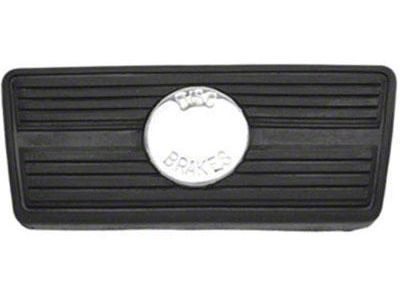 1966-1972 El Camino Brake Pedal Pad, For Cars With Automatic Transmission & Disc Brakes