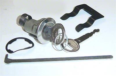 Ecklers Trunk Lock Cylinder with Replacement Keys (67-73