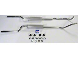 V8 302 Dual Exhaust System With Stock Muffler (66-74 Bronco)